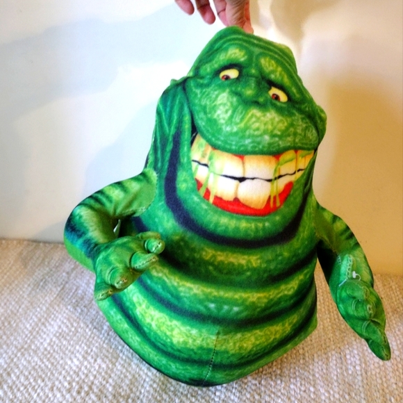 Ghostbusters Toys Ghostbusters Slimer Smiling Plush Stuffed Toy Poshmark